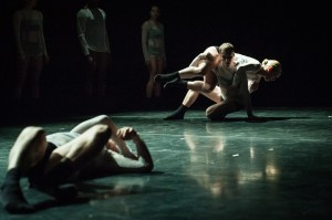 Spectrum dancers perform Wevers' Back, Sack and Crack.