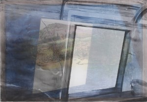 Miller paints what children photographed.Mark Takamichi Miller