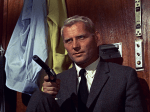 Shaw takes aim against 007 in From Russia With Love.MGM-UA