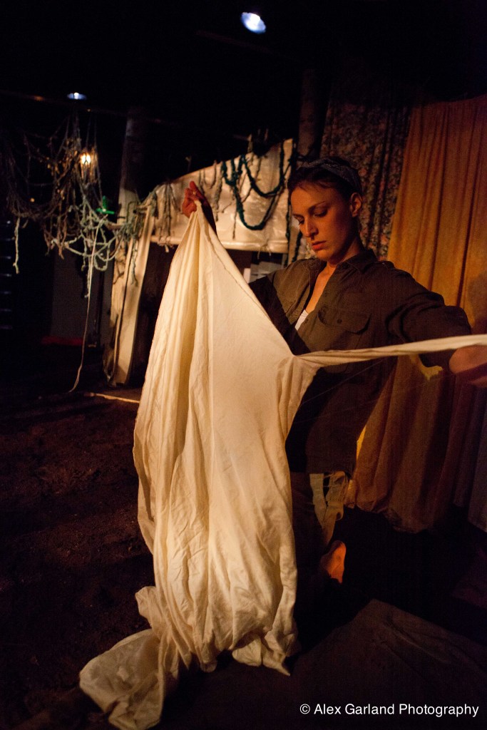 Lost in the woods? Kate Sumpter as Gloria.