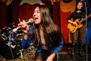 Hollis Wong-Wear plays the younger Kyla.