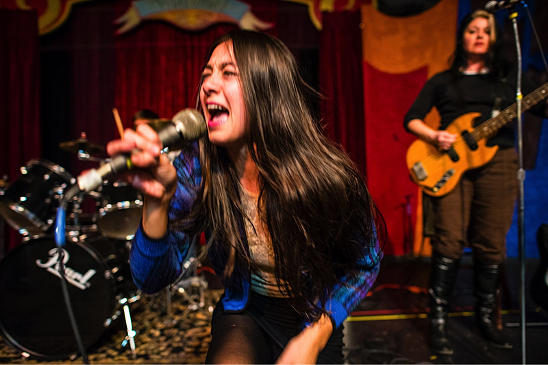 Hollis Wong-Wear plays the younger Kyla.