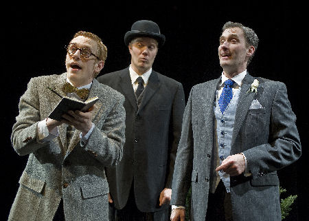 Egad! Lamb's Bertie receives a shocking telegram.