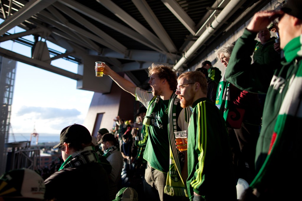 It was a day before St. Patty's Day, but the green was