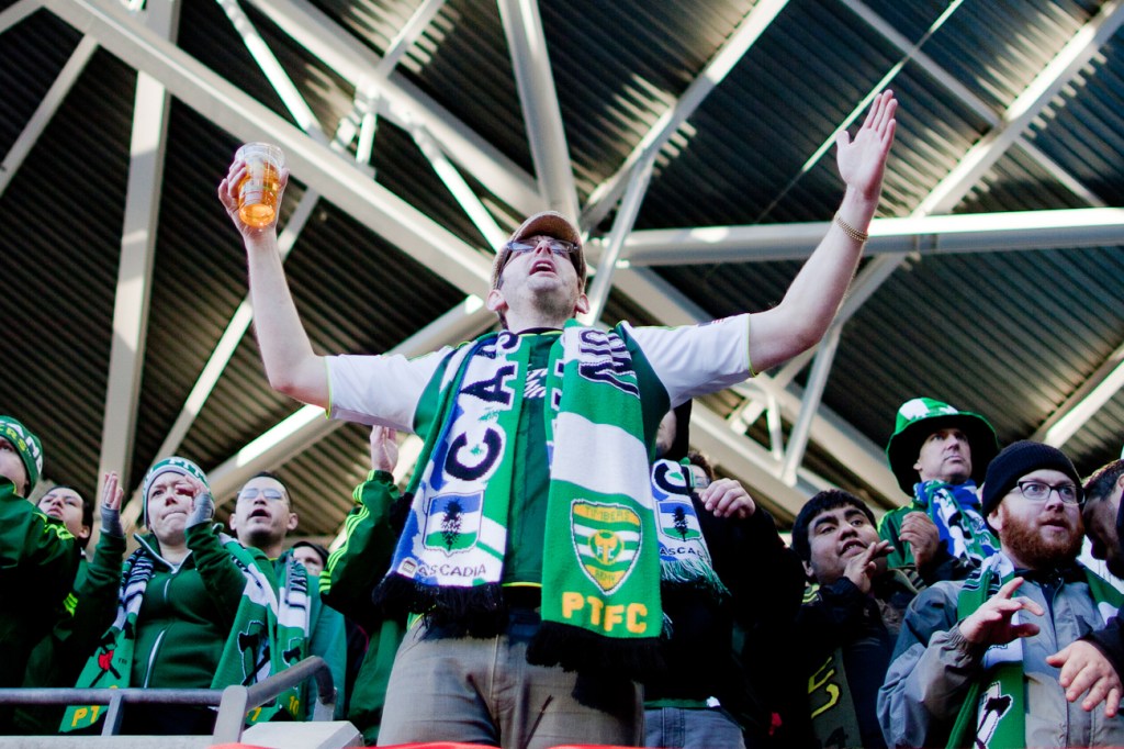 It was a day before St. Patty's Day, but the green was