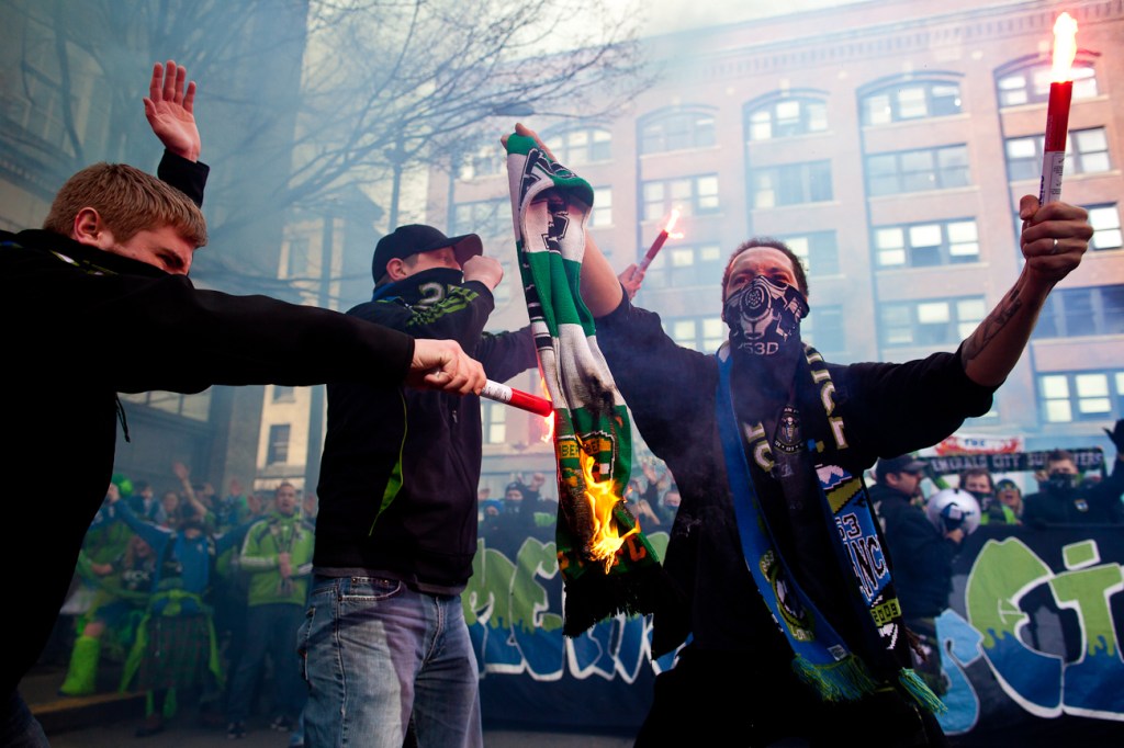 It was a day before St. Patty's Day, but the green was