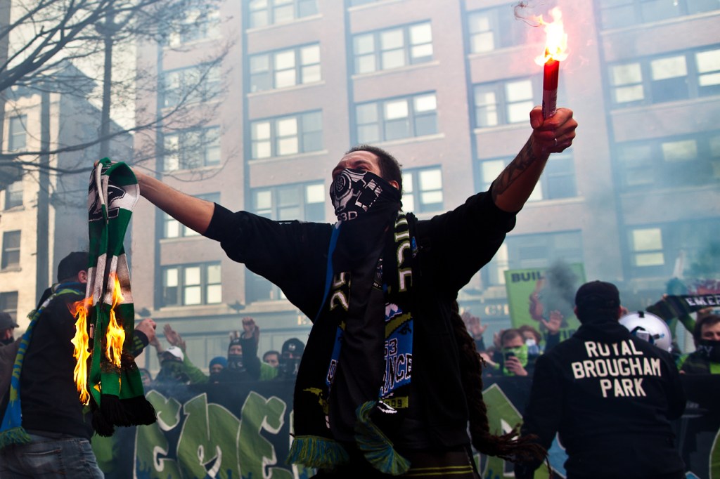 It was a day before St. Patty's Day, but the green was