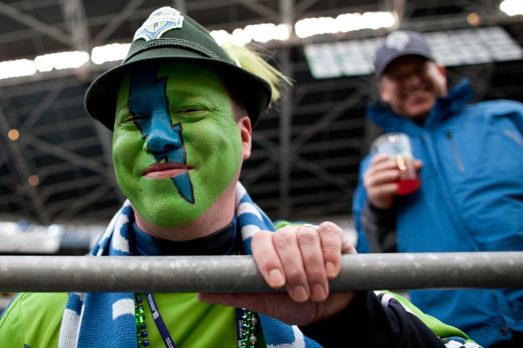 It was a day before St. Patty's Day, but the green was