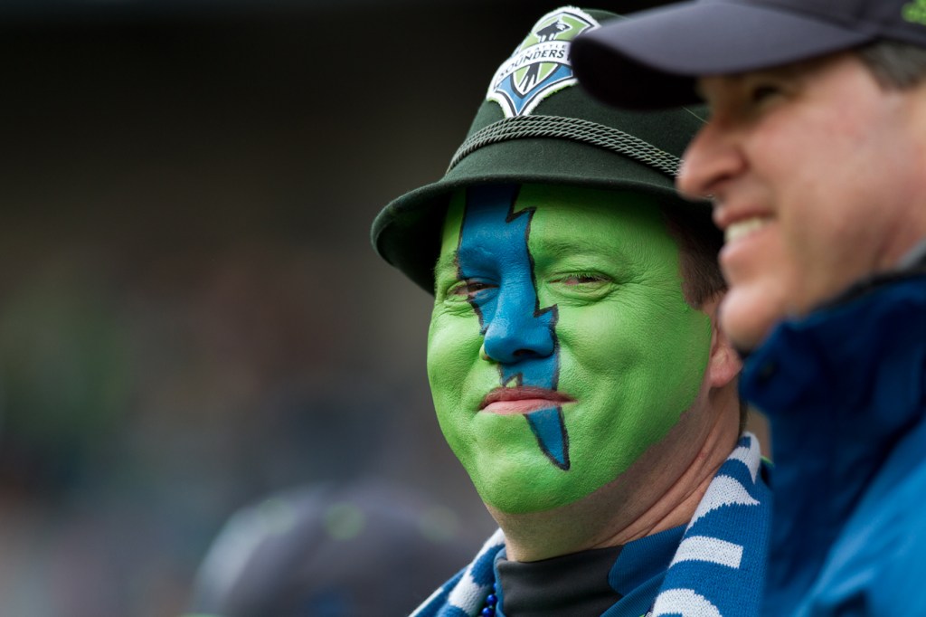 It was a day before St. Patty's Day, but the green was