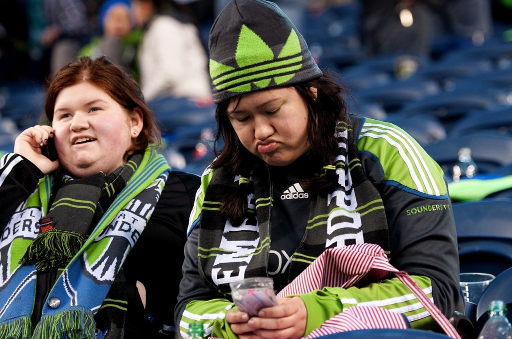 It was a day before St. Patty's Day, but the green was