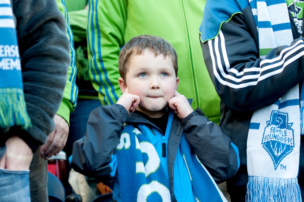 It was a day before St. Patty's Day, but the green was