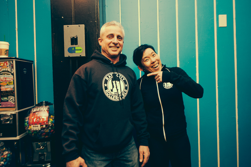 The rollergirls held their latest bout in White Center Saturday. Photographer Stephen