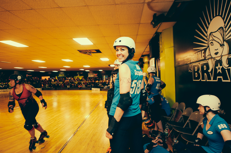 The rollergirls held their latest bout in White Center Saturday. Photographer Stephen
