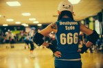 The rollergirls held their latest bout in White Center Saturday. Photographer Stephen