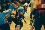 The rollergirls held their latest bout in White Center Saturday. Photographer Stephen