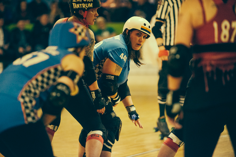 The rollergirls held their latest bout in White Center Saturday. Photographer Stephen