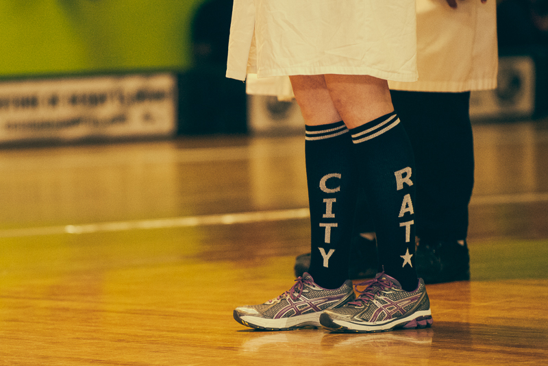 The rollergirls held their latest bout in White Center Saturday. Photographer Stephen