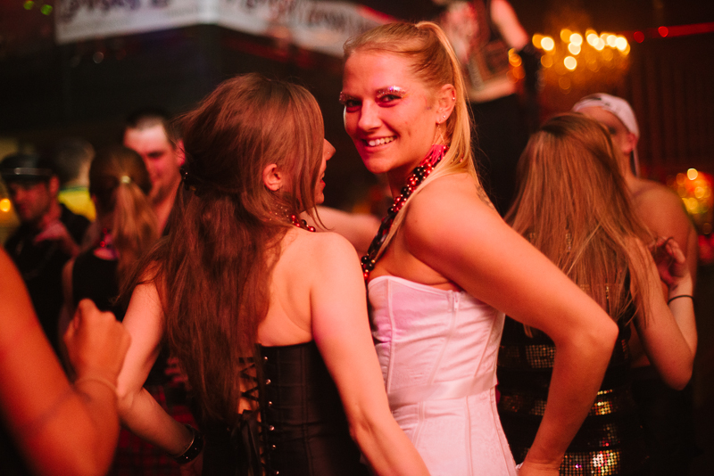 Costumes were mandatory at Sasha Scarlett's Seattle Erotic Ball, held on Fat