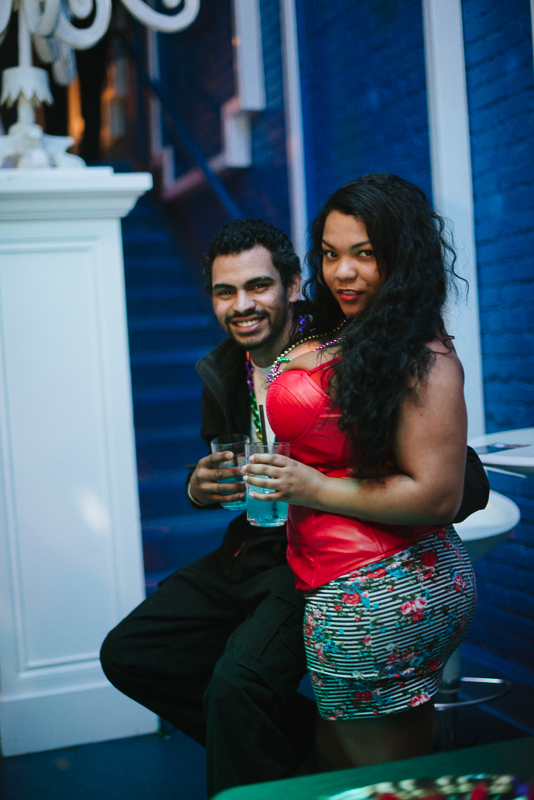 Costumes were mandatory at Sasha Scarlett's Seattle Erotic Ball, held on Fat