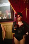 Costumes were mandatory at Sasha Scarlett's Seattle Erotic Ball, held on Fat