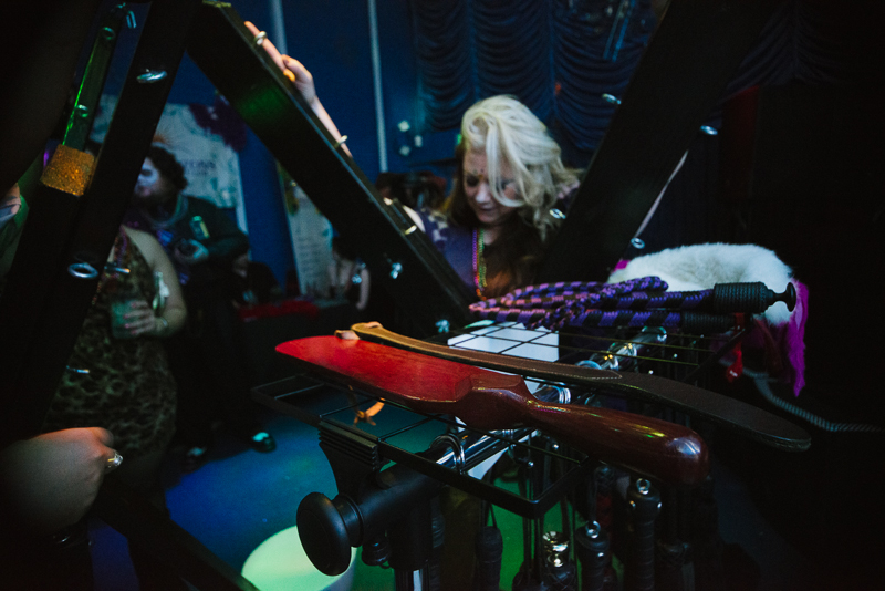 Costumes were mandatory at Sasha Scarlett's Seattle Erotic Ball, held on Fat