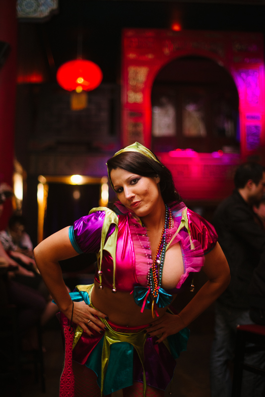 Costumes were mandatory at Sasha Scarlett's Seattle Erotic Ball, held on Fat