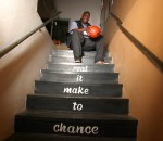 Shawn Kemp before his radio show at Jet City Stream in Seattle, WA on Wednesday Jan.16, 2013.