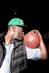 Shawn Kemp before his radio show at Jet City Stream in Seattle, WA on Wednesday Jan.16, 2013.