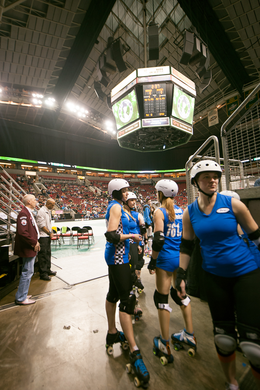 The Rat City Rollergirls kicked their season off Saturday at KeyArena, with