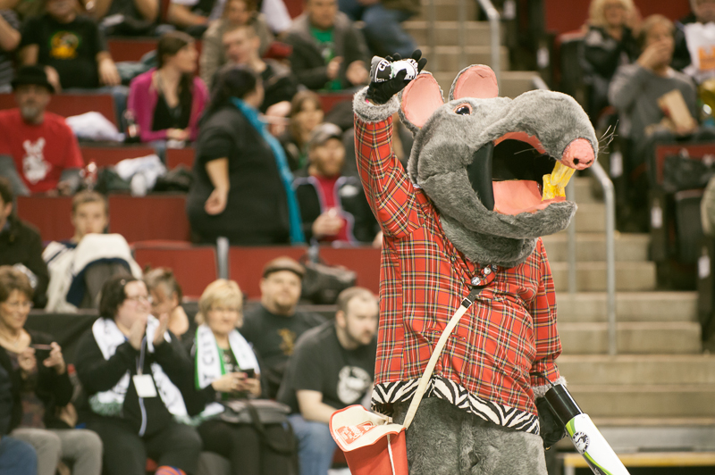The Rat City Rollergirls kicked their season off Saturday at KeyArena, with