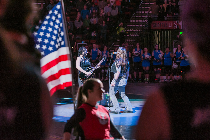 The Rat City Rollergirls kicked their season off Saturday at KeyArena, with