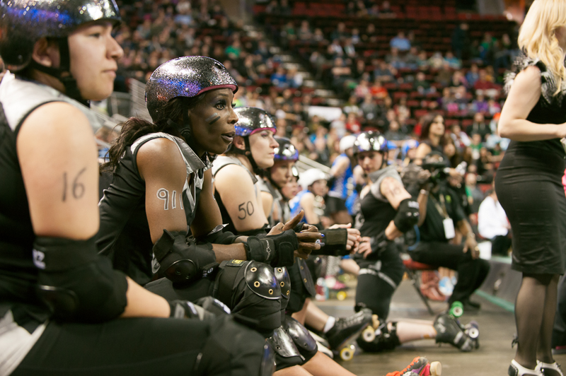 The Rat City Rollergirls kicked their season off Saturday at KeyArena, with