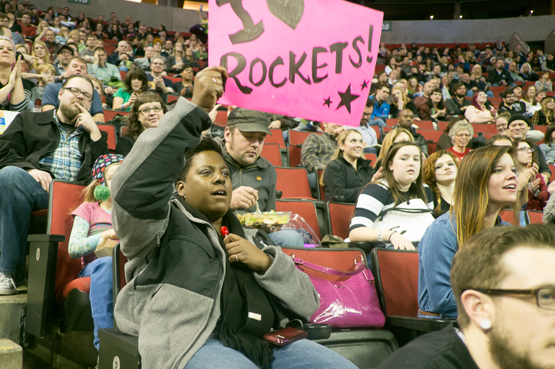 The Rat City Rollergirls kicked their season off Saturday at KeyArena, with