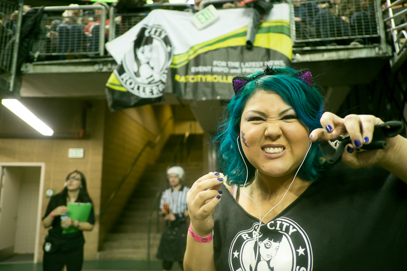 The Rat City Rollergirls kicked their season off Saturday at KeyArena, with