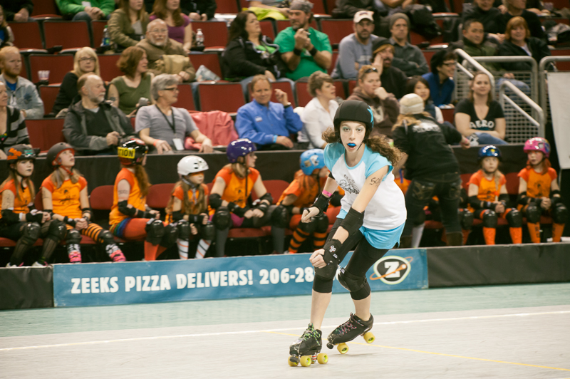 The Rat City Rollergirls kicked their season off Saturday at KeyArena, with