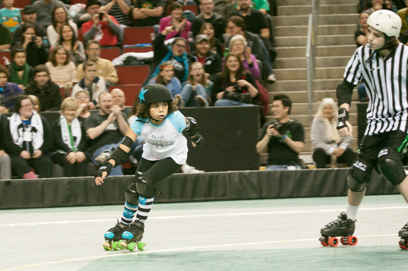 The Rat City Rollergirls kicked their season off Saturday at KeyArena, with