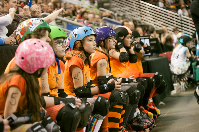 The Rat City Rollergirls kicked their season off Saturday at KeyArena, with
