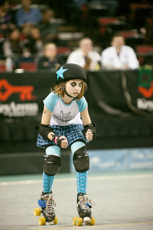 The Rat City Rollergirls kicked their season off Saturday at KeyArena, with