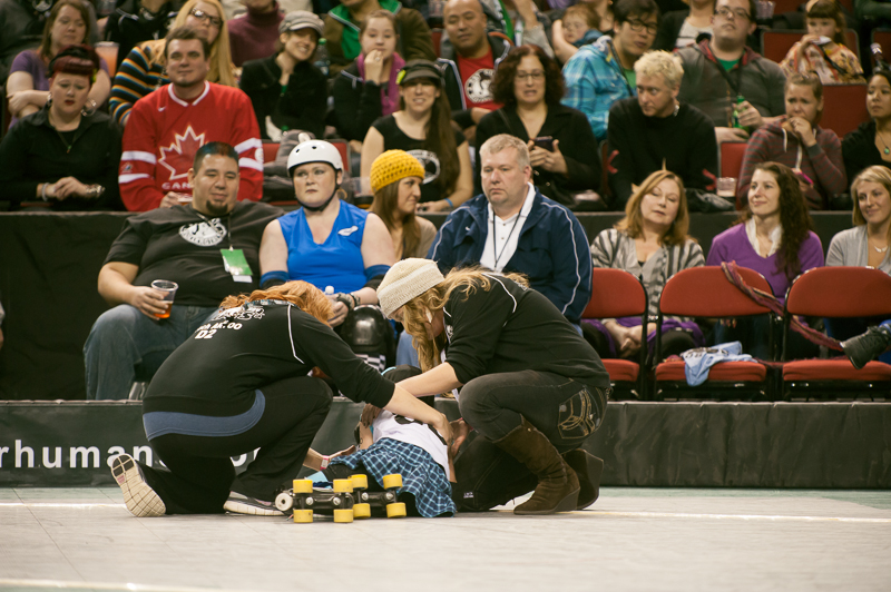The Rat City Rollergirls kicked their season off Saturday at KeyArena, with