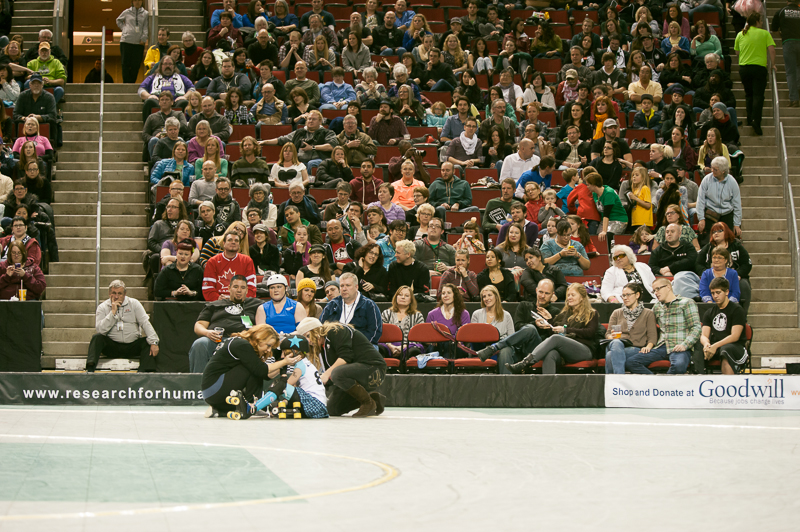 The Rat City Rollergirls kicked their season off Saturday at KeyArena, with