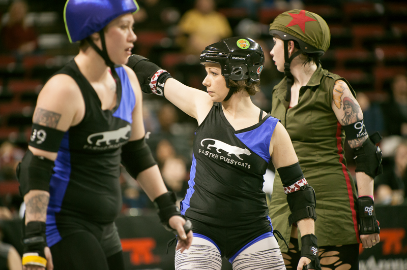 The Rat City Rollergirls kicked their season off Saturday at KeyArena, with