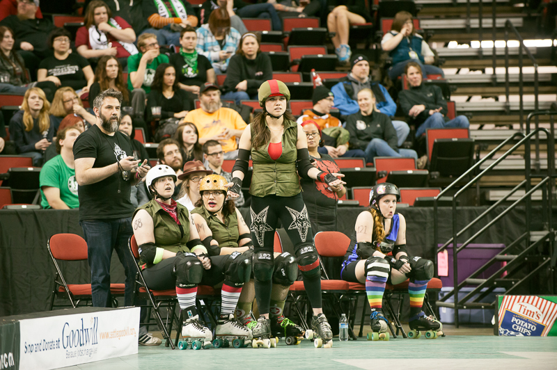 The Rat City Rollergirls kicked their season off Saturday at KeyArena, with
