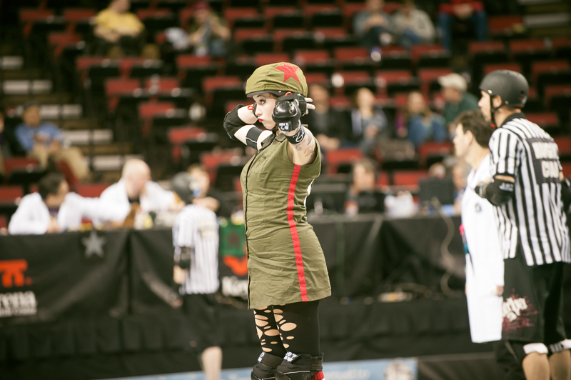 The Rat City Rollergirls kicked their season off Saturday at KeyArena, with
