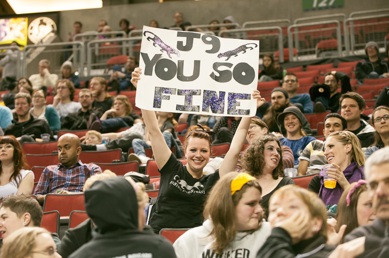 The Rat City Rollergirls kicked their season off Saturday at KeyArena, with