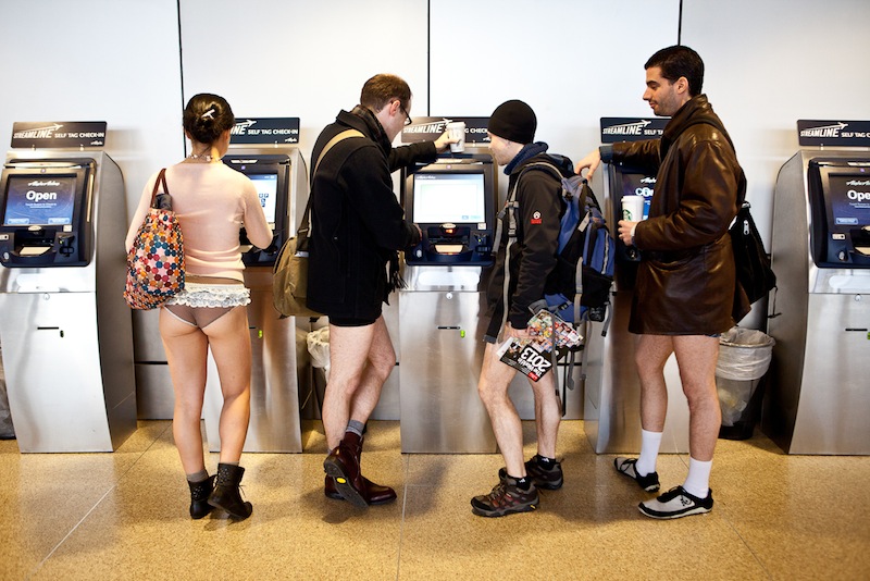 On Sunday, Seattle once again took part in the world wide no-pants