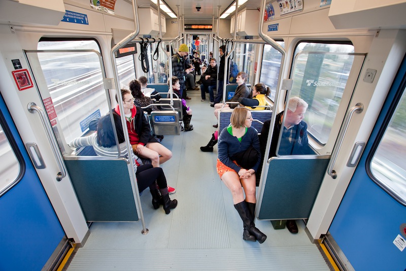 On Sunday, Seattle once again took part in the world wide no-pants