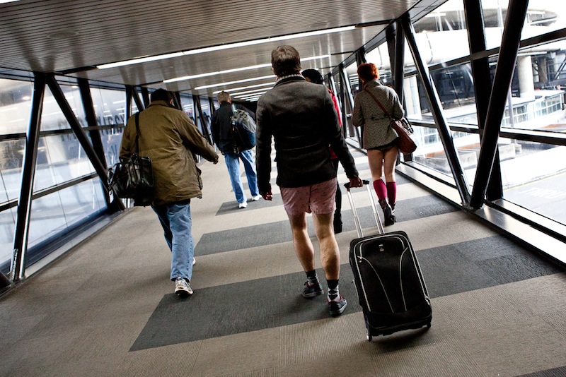 On Sunday, Seattle once again took part in the world wide no-pants