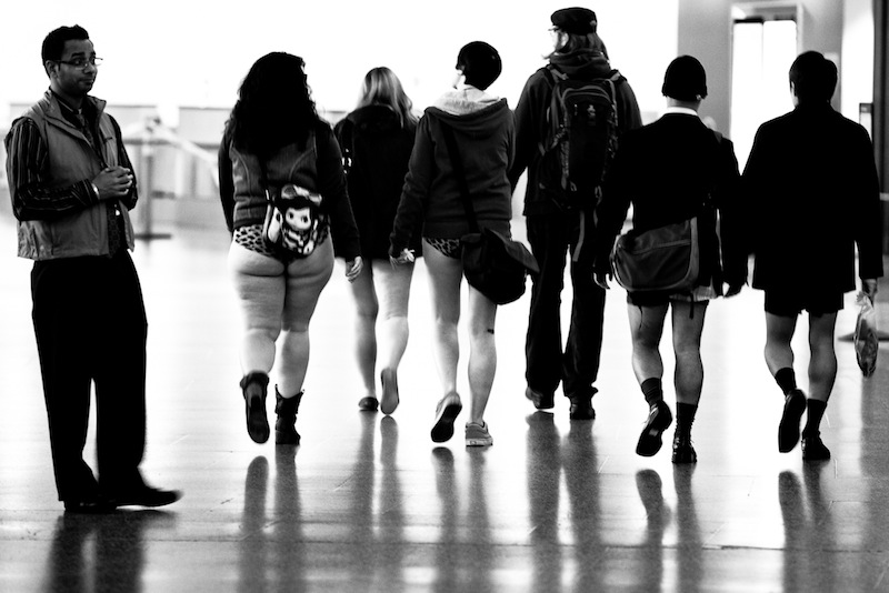 On Sunday, Seattle once again took part in the world wide no-pants