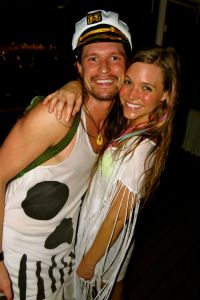 Attendees of Hard's Holy Ship!! electro-cruise got spooky this past Saturday night