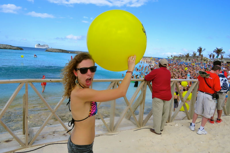 Attendees of Hard's electro party cruise Holy Ship!! spent Sunday afternoon on